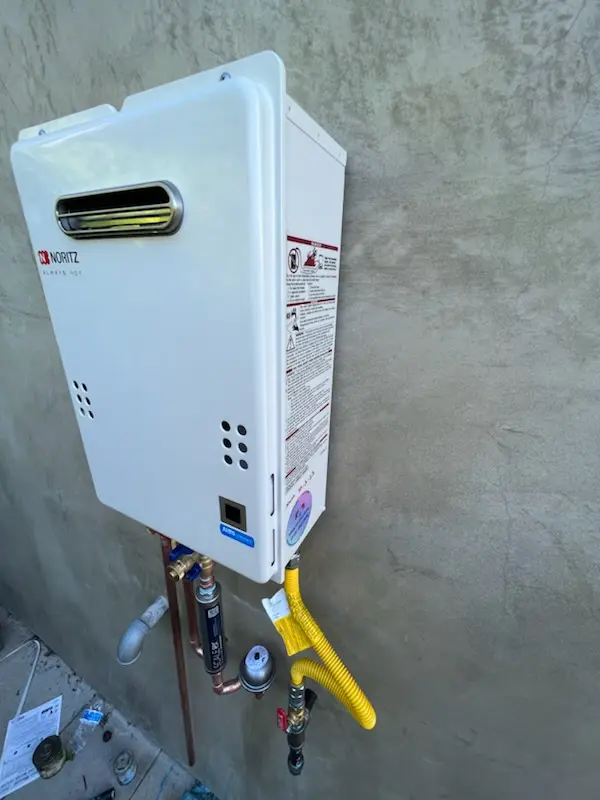 Tankless water heater installation for Far Greater Northside homes